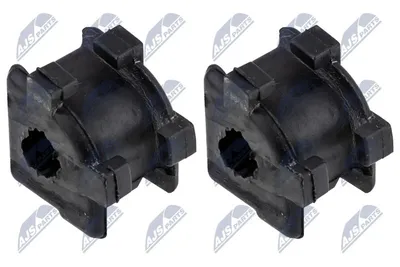 Produktbild von 2x NTY Lagerbuchse Stabilisator Stabigummis ZGS-TY-026 Hinten beidseitig innen für TOYOTA Avensis Kombi (T22) 35mm Gummi 14mm