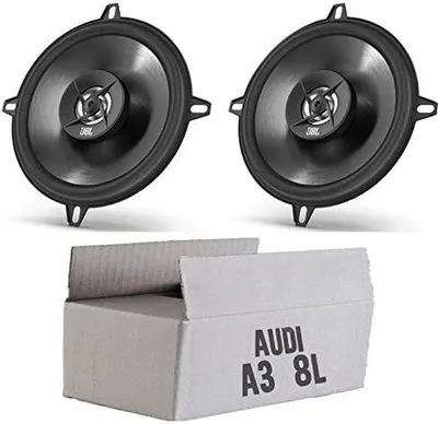 Produktbild von JBL Stage2 524 | 2-Wege | 13cm Koax Lautsprecher - Einbauset passend für Audi A3 8L - justSOUND