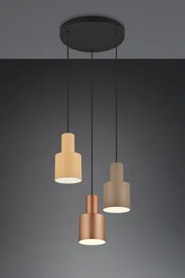 Produktbild von Kronleuchter AGUDO TRIO 3XE27 METALL 3 FARBEN