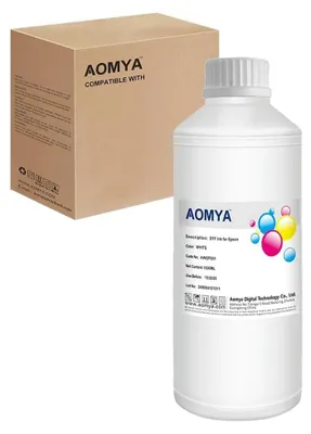 Image de Encre DTF de 1000 ml pour transfert thermique, compatible avec différents modèles d'imprimantes