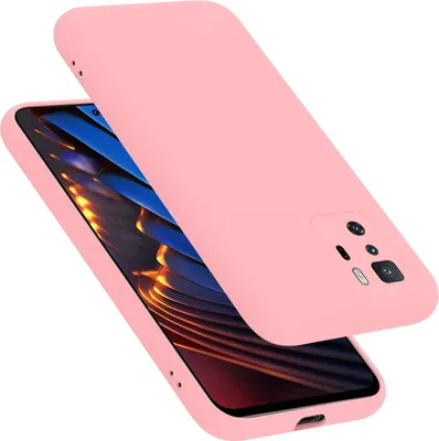 Produktbild von Cadorabo Schutzhülle für Xiaomi POCO X3 GT Hülle in Rosa Handyhülle Case Cover TPU Etui