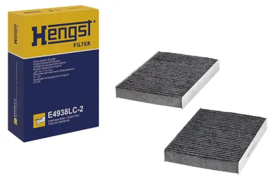 Immagine prodotto di Hengst filtro aria cabina a carboni attivi per BMW Serie 5 Serie 6 7 8 X5 X7