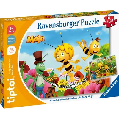Obrázok produktu pre tiptoi Puzzle für kleine Entdecker: Die Biene Maja - Ravensburger 00141 - (Spielwaren / Puzzle)
