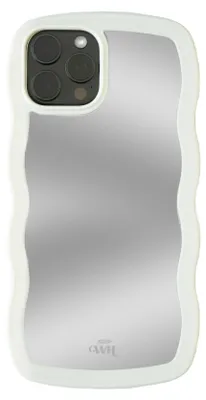 Produktbild von Wavy mirror Hülle Creme  - Kompatibel mit iPhone 12 Pro Max