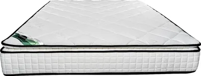 Produktbild von Schaumstoffmatratze 180 x 200 cm mit 23 cm dickem Bambusbezug - ADANA by NATUREA