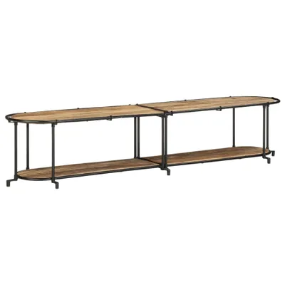 Zdjęcie produktu dla vidaXL Półka pod TV 200x42x40 cm Surowe drewno mango