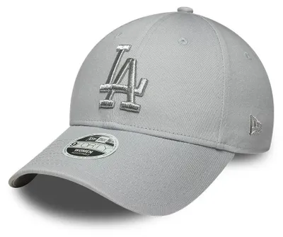 Produktbild von New Era Women MLB 9FORTY Metallic Logo Cap Los Angeles Dodgers grey