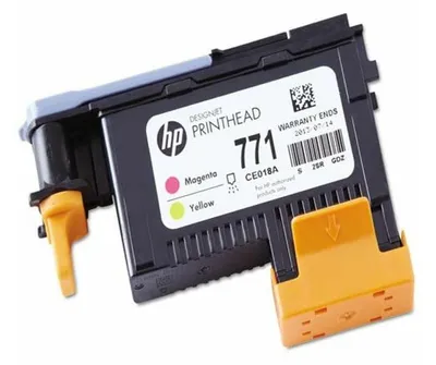 Imagen del producto de HP 771 - CE018A - Cabezal de impresión / Magenta + Amarillo