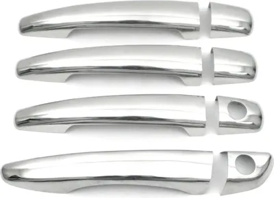 Immagine prodotto di Coperchio maniglia porta tappi maniglia per Peugeot Partner 2015-2018 4 porte in acciaio inox 8x
