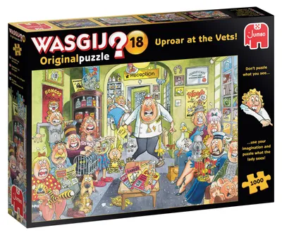Produktbild von Wasgij  Original 18 Uproar  the Vets 1000T Puzzle