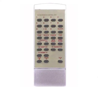 Image de Télécommande universelle pour lecteurs CD