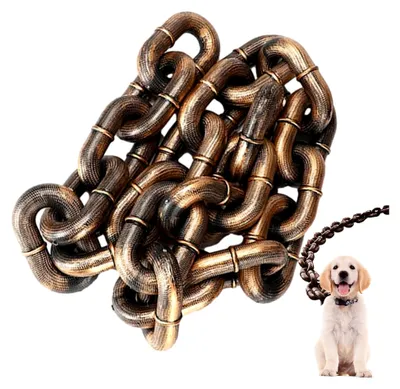 Produktbild von Hundeleine mit großer Kette, wasserdicht, für Hunde und Katzen