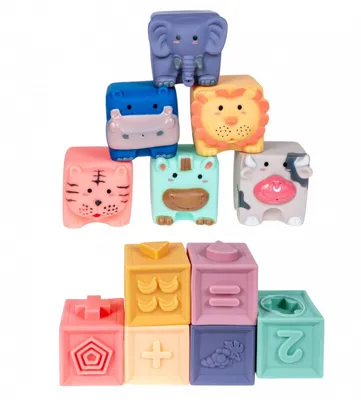 Image de Blocs sensoriels souples 12 pièces