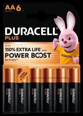 Produktbild von Duracell Plus AA X6