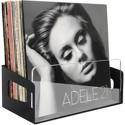 Produktbild von Acryl-Plattenhalter für 40 Schallplatten