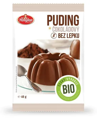 Immagine prodotto di Amylon - Budino al cioccolato senza glutine, 40 g