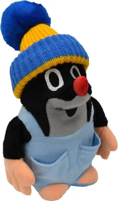 Produktbild von Maulwurf 28 cm Hose+blau-gelb Mütze