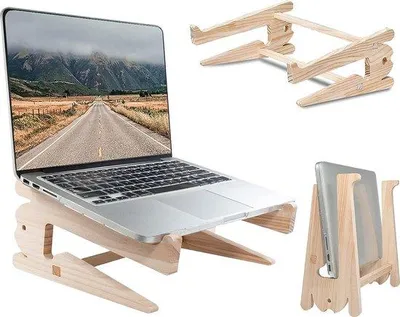 Produktbild von Famanu Laptopständer Ergonomisch Verstellbar - Silber