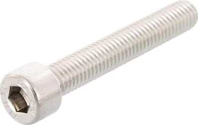 Immagine prodotto di Vite a testa esagonale in acciaio M6x14 - DIN912VG
