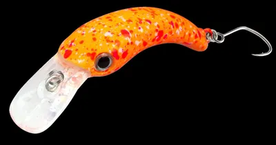 Produktbild von FTM Wobbler Masu 1,2g 2,9cm - Forellenwobbler, Farbe:camouflage weiß/orange/rot