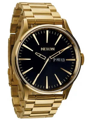 Zdjęcie produktu dla Nixon A356 510 Sentry SS Herrenuhr All Gold/Black