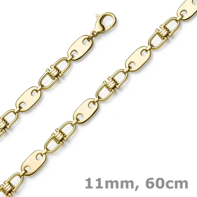 11mm-Platte-Steigbügel-aus-585-Gelbgold-60cm