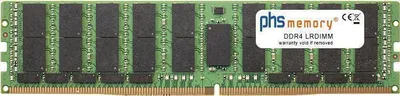 Zdjęcie produktu dla PHS-memory SP381562, 128 GB, 1 x 128 GB, DDR4, 3200 MHz, 288-pin DIMM