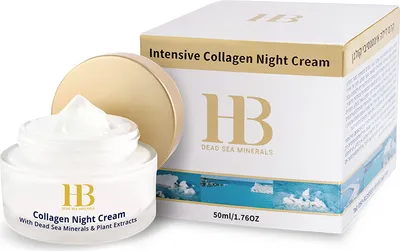 Produktbild von H&B Dead Sea Intensive Collagen Night Cream 50ml