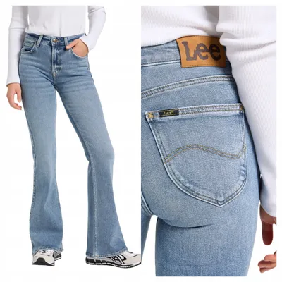 Produktbild von Lee | Breese Damen-Bootcut-Jeans, blau, W31 L31