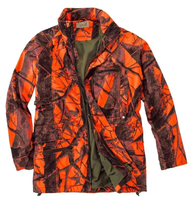 Produktbild von Hubertus Signal Jagdjacke orange gemustert XXL