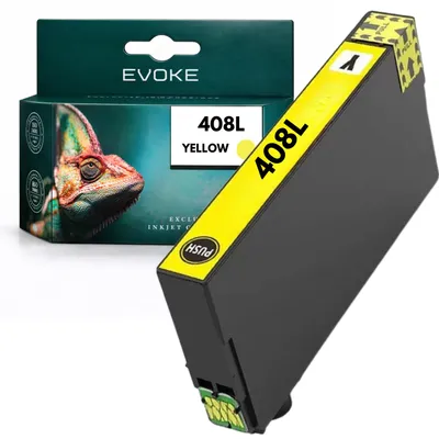 Immagine prodotto di Cartucce compatibili con la stampante Epson modello 408L T09K440, colore giallo, capacità 24 ml, compatibili con la WorkForce Pro WF-C4810DTW