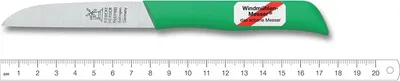 Produktbild von Gemüsemesser Edelstahl, ergonomischer Griff, 1 Stück, für präzises Schneiden