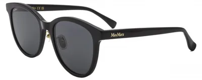 Image de Lunettes de soleil pour femme Maxmara MM0107 K Noir brillant 55/20/145