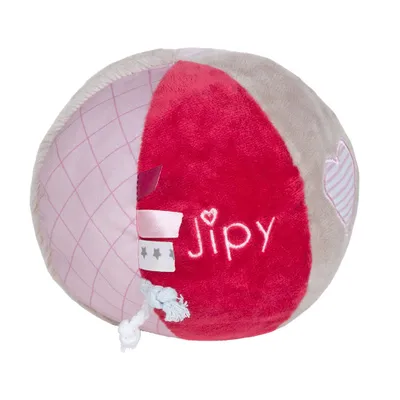 Produktbild von Jipy Stofftier Ball + Sound Rosa