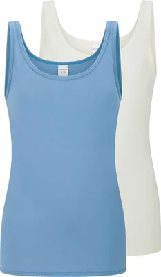Produktbild von Schiesser Damen 2 er Pack Trägertop Gr. 38  sortiert 9