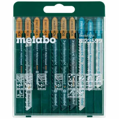 Produktbild von Metabo Stichsägeblattsortiment 10-teilig