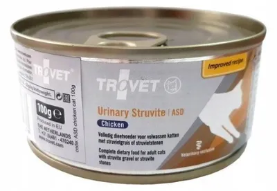 Zdjęcie produktu dla Trovet ASD UrinaryStruvite mokra karma dla kota kurczak 100g