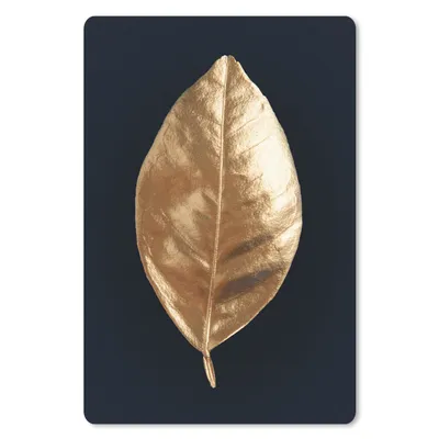 Produktbild von MuchoWow® Mauspad Mousepad Gold - Blatt - Luxus 18x27 cm - Mousepads - Maus Mat - Pad - Mausunterlage