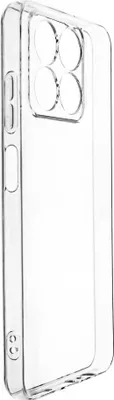 Image de Housse silicone pour téléphone portable Bumper Softcase compatible avec ZTE Blade A55 transparent