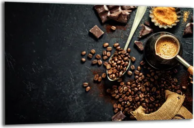 Produktbild von Herdabdeckplatte Glaskeramikkochfeld-Abdeckung Spritzschutz Glas 80x52 Kaffee