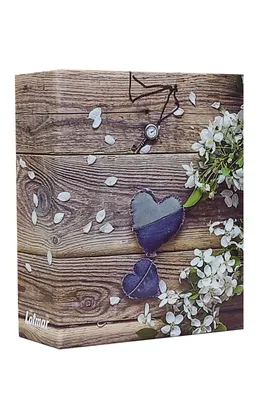 Produktbild von VMC ALBUM für 304 Fotos 10x15 cm. keine Beschreibung FLOWER HEART weiss