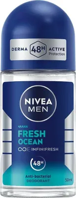 Obrázok produktu pre NIVEA MEN Fresh Ocean Roll-On dezodorant - 50 ml