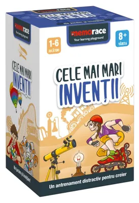 Produktbild von Memorace-Spiel: Die größten Erfindungen – Ein Lernspiel für Gedächtnis und Allgemeinwissen