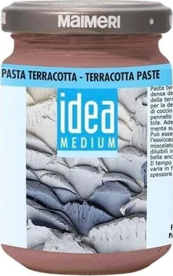 Produktbild von Maimeri Medium Terracotta Strukturpaste 125 ml