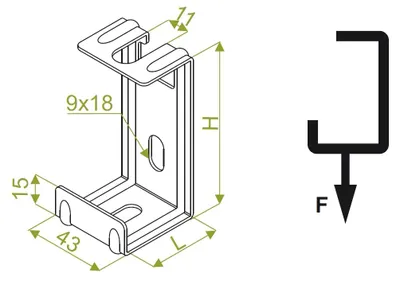 Image de WC50 Support de suspension