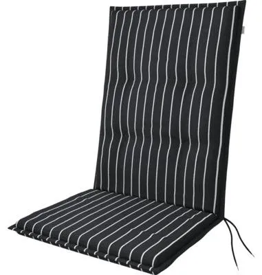 Produktbild von Stuhlauflage Hochlehner Doppler Midi Living 110x48x6 cm, anthrazit weiss