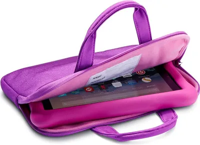 Obrázek produktu pro Obal NuPro se zipem pro tablet Fire HD 10 Kids Edition, fialová barva