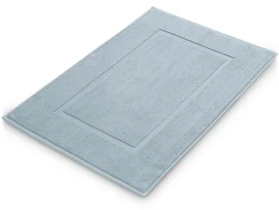 Zdjęcie produktu dla Dywanik kąpielowy Blumtal Terry - Dywanik łazienkowy 100% bawełny 50x80 cm - Dywanik kąpielowy i mata prysznicowa z certyfikatem Oeko-Tex - Dywanik łazienkowy i mata łazienkowa w zestawie 2 szt. w kolorze jasnoniebieskim