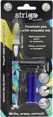 Productafbeelding van Niezwykłe Pióro Strigo dla Dzieci – Wymazywalne Lekcje Pisania w Kolorowym Gradientzie! Idealne do Nauki i Twórczości!