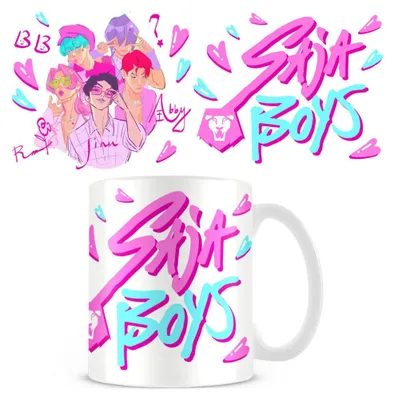 Produktbild von KPop Demon Hunters Tasse Saja Boys